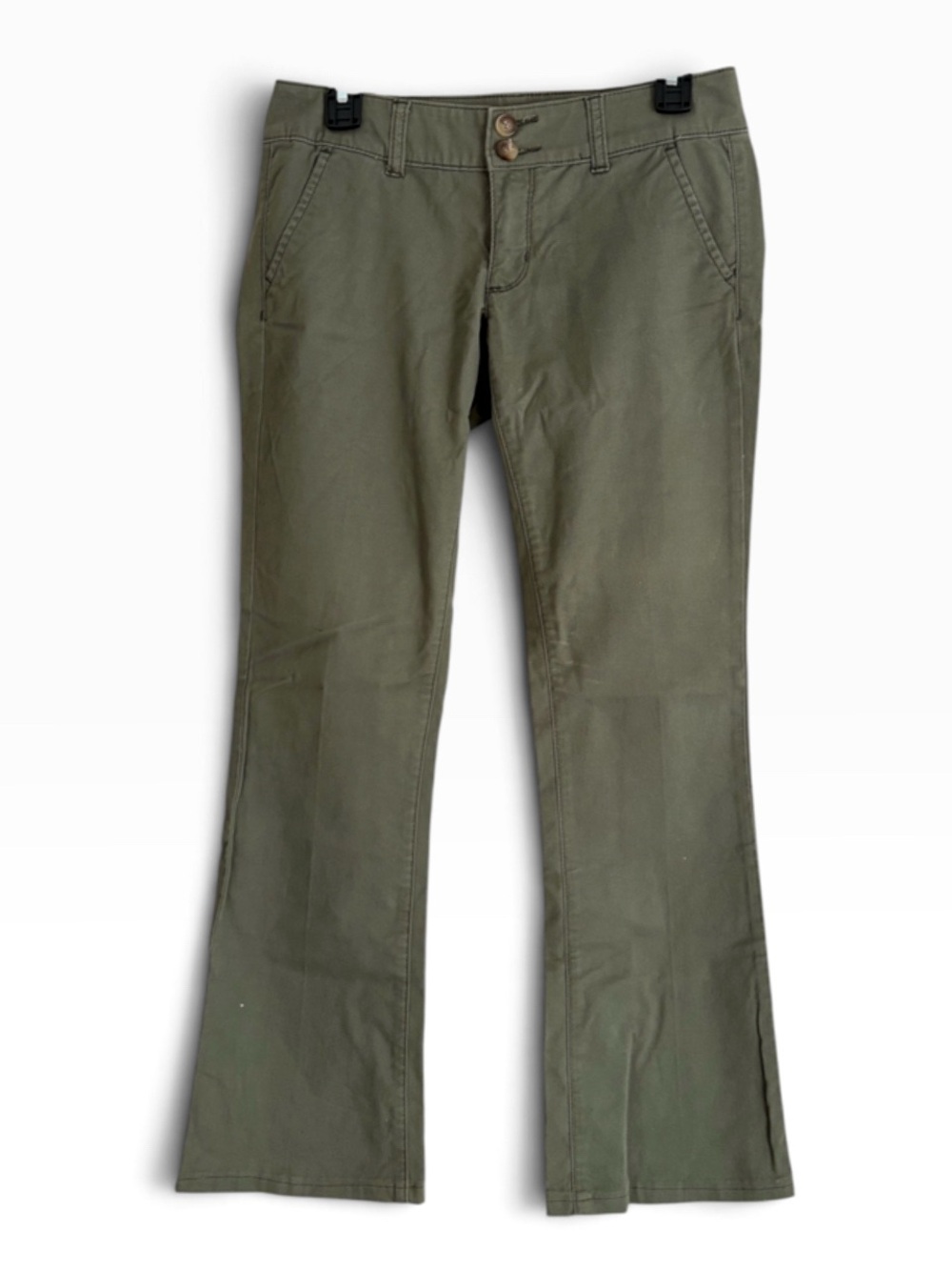 AMERICAN EAGLE AE Army Green Jeans Size 0